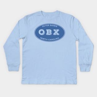 OBX Oval Kids Long Sleeve T-Shirt